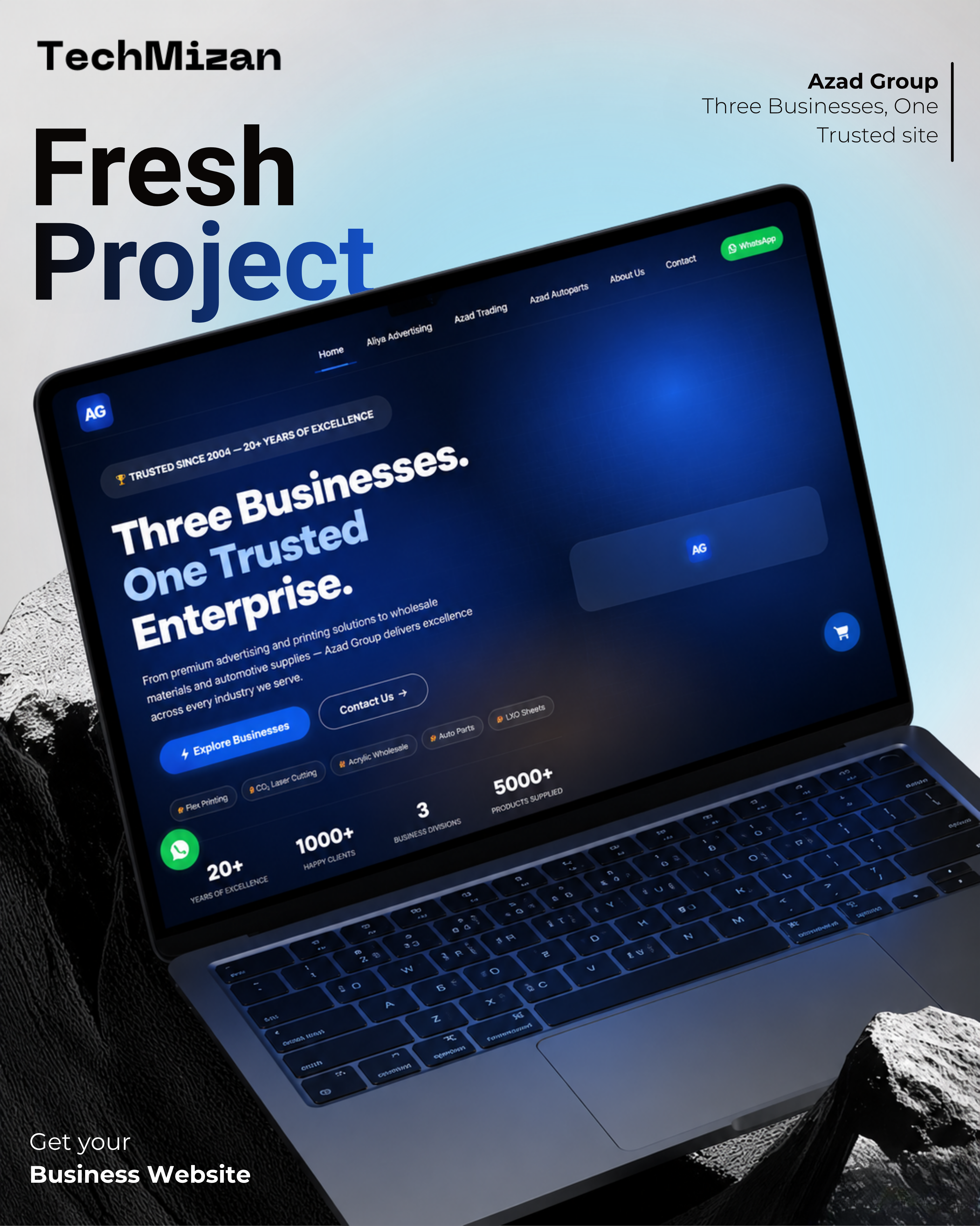 Azad Group Website